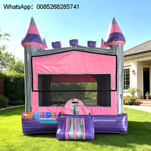 Château gonflable unisexe pour enfants en PVC Crayon avec souffleur et kits de réparation pour châteaux gonflables d'intérieur et d'extérieur - Product Image 3