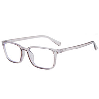 Gafas Unisex Punk 2203 con Montura Completa, Protección Contra Luz Azul para Computadora y Teléfono, Montura Cuadrada Retro