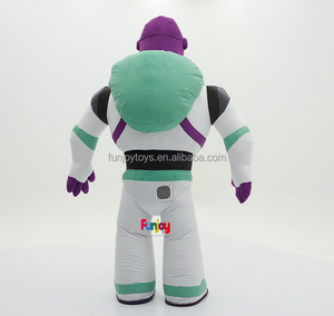 Costume gonflable Buzz Lightyear 2,2/2,6 m pour adultes, idéal pour la performance publicitaire, tenue d'astronaute gonflable - Product Image 5
