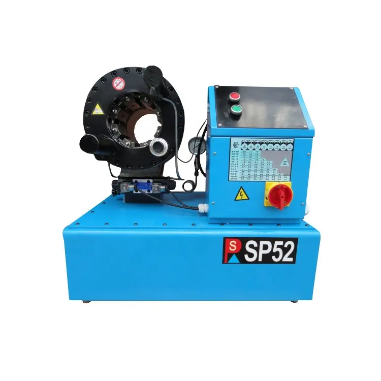 Sanping 제조 전원 유형 sp32 sp52 수리 유압 호스 파이프 압착 기계 유압 파이프 프레스 도구