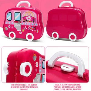 Juego de Maletas de Belleza para Niñas, Juguetes de Imitación, Accesorios de Maquillaje, Cosméticos Infantiles, Juguetes Educativos - Product Image 5