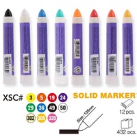 Sakura 9 couleurs marqueur peinture solide de haute qualité pour marquer sur n'importe quoi et faire sous l'eau