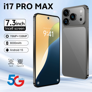 2025 Originale I17 Pro <span class=keywords><strong>7</strong></span>.3" 1T 5G Deca Core 108MP OLED 120Hz Smartphone Android 15 NFC LTE HD Inglese Francese Anti-Shake 65W - Product Image 6