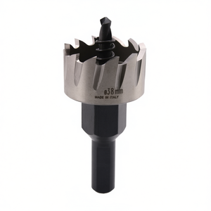 Sierra perforadora HSS de 38 mm, fabricada en Italia, para taladrar metal y madera. - Product Image 2