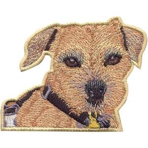 Patch brodé DigitEMB motif visage de chien 2,85 x 1,75 à thermocoller ou à coudre, lot de 11 pièces unisexe pour sweats à capuche, vestes, sacs, chapeaux et vêtements - Product Image 3
