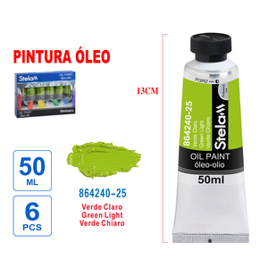 Juego de tubos de pintura acrílica de 38ml de color salmón, 6 uds. para Artes y manualidades, pinturas al óleo de alta calidad - Product Image 1