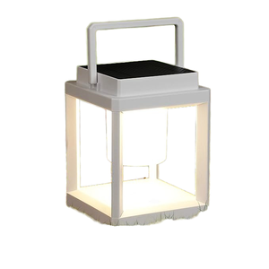 Lampe de table LED rechargeable portable <span class=keywords><strong>Lanterne</strong></span> extérieure <span class=keywords><strong>solaire</strong></span> suspendue étanche pour patio et camping Accrochage facile sans fil - Product Image 2