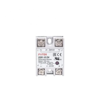 SSR-40 10 20 30 DAソリッドステートリレー24V380V 40A 250VDC制御AC - Product Image 1