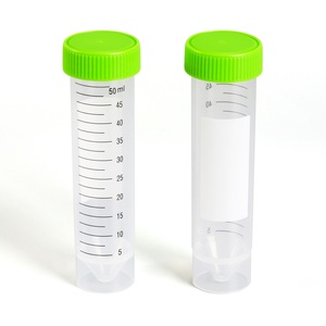 Tubo De Teste De Plástico De Escala Personalizada De Laboratório Fundo Cônico Graduado Tubo De Centrífuga Estéril Descartável - Product Image 1