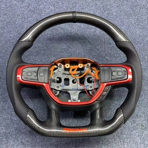 Volant en fibre de carbone YTcarbon pour <span class=keywords><strong>Challenger</strong></span> <span class=keywords><strong>RT</strong></span> Scat Pack Widebody - Product Image 4