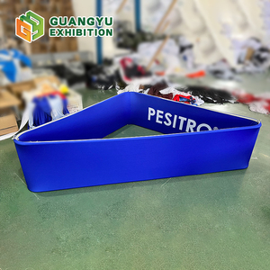 Bandera Colgante de Techo de 15 pies de Ancho para Ferias Comerciales, Banderas Colgantes Horizontales de Marca con Gráficos Impresos Personalizados - Product Image 5