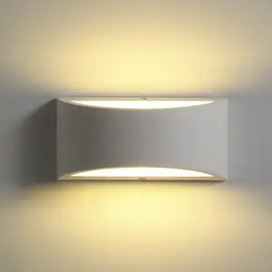 Luminaires muraux d'extérieur en aluminium léger pour le jardin, le salon, la décoration, la table de chevet, le fournisseur d'éclairage mural d'hôtel