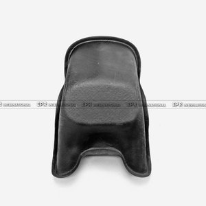 Funda universal grande para asiento de karting, amarilla, de Kevlar y carbono - Product Image 2