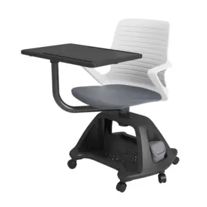 Popular Classroom Chair And Desk With Wheels Node Tripod Base School Chairs Desk For University