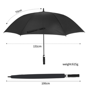 High Quality Large Golf <b>Umbrella</b> OEM ODM with logo Windproof Luxury Fashion Strong Golfer <b>Umbrella</b> Wholesale Straight <b>Umbrella</b> - Product Image 5
