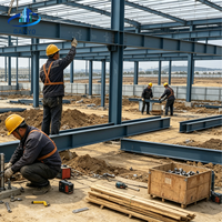 Structure en acier pour petit entrepôt, centre commercial, stockage industriel, conception préfabriquée, fournisseur OEM personnalisé