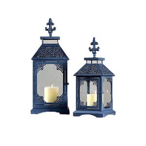 Chaude Europe Bougeoirs Votive Fer Chandelier Bougie Lanterne Fête Maison De Mariage Décoration Bougeoir - Product Image 1