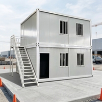 Maison préfabriquée habitable de 40 pieds STC, module mobile détachable, maison préfabriquée de luxe intégrée pour la construction