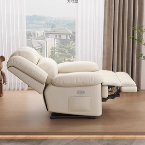 Professional Single Seat <b>Electric</b> <b>Recliner</b> Sofa <b>Chair</b> Living Room <b>Recliner</b> <b>Chair</b> <b>Electric</b> Extendable Design Inflatable Support - Product Image 3