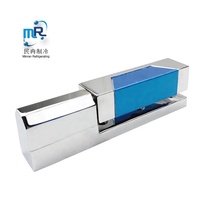 Charnière de porte à levage par came, réversible, à montage sur le bord, pour congélateur industriel en alliage de zinc 1132