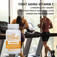 Tabletas de Vitamina C Personalizadas OEM que Mejoran la Inmunidad, la Elasticidad de la Piel y Complementan los Oligoelementos