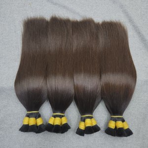 ช่อผมดิบจากเวียดนามแบบไม่ผ่านกระบวนการผมมนุษย์แบบตรงสองชั้น - Product Image 5