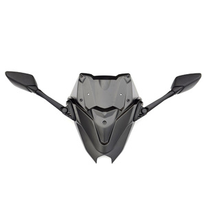 Accessoires moto : Pare-brise avant surélevé et rétroviseur avant pour Yamaha NMAX <span class=keywords><strong>TMAX</strong></span> 25-26 - Product Image 1