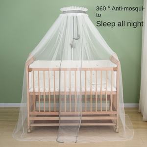 बेबी बेड मच्छर नेट फ्लोर टाइप फोल्डेबल क्लिप-टाइप शेडिंग ब्रैकेट-टाइप शेडिंग ब्रैकेट घरेलू उपयोग - Product Image 5