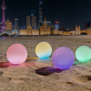 Lampe globe LED à changement de couleur 15 cm, lumière d'ambiance pour Noël, <span class=keywords><strong>IP65</strong></span>, intérieur/extérieur, pour la décoration d'un salon - Product Image 4