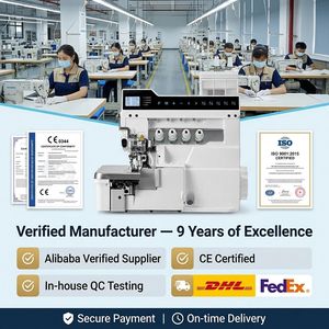 Máquina de <span class=keywords><strong>Coser</strong></span> Overlock de Alta Velocidad DS-N21-4D con Puntada de Remate, Máquina de <span class=keywords><strong>Coser</strong></span> Overlock Industrial - Product Image 6