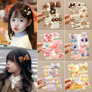 <span class=keywords><strong>ก</strong></span>ิ๊บติดผมทรงปากเป็ดสีน้ำตาลลายการ์ตูน แฟชั่นน่ารักสำหรับเด็ก ขนาด 5 ซม. ยี่ห้อ Yunyi เหมาะสำหรับงานปาร์ตี้ - Product Image 3