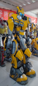 Tenues de performance super-héros Captain America et Bumblebee pour adultes, costumes de cosplay et de film <span class=keywords><strong>Spiderman</strong></span> pour Halloween, tenues d'anime unisexes - Product Image 6