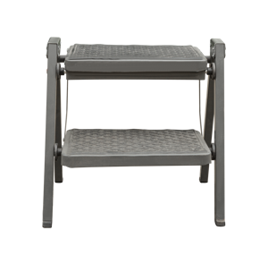 Escalera Plegable de Acero de 2 Peldaños, Plataforma Antideslizante, Escalera Pequeña Portátil de Acero para el Hogar y la Cocina - Product Image 2