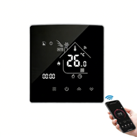 Thermostats numériques RKHK pour chauffage au sol avec contrôle Alexa, thermostat intelligent WiFi