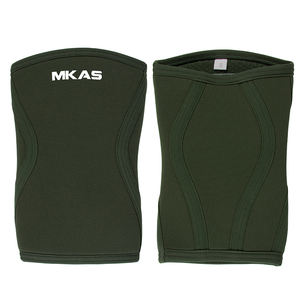Manchons <span class=keywords><strong>de</strong></span> genou MKAS <span class=keywords><strong>de</strong></span> haute qualité avec logo personnalisé pour l'haltérophilie et l'entraînement musculaire pour femmes, respirants, durables et <span class=keywords><strong>élastiques</strong></span> - Product Image 5