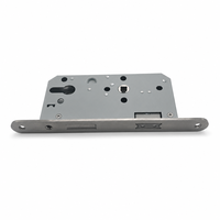 En gros, Nouveau modèle 7255 Corps de serrure à mortaise carrée en fer magnétique silencieux avec cylindre de serrure pour ensemble de serrure de porte en bois