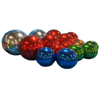 Boule disco flottante géante en PVC pour la décoration d'événements, boule gonflable brillante pour les fournitures de fête