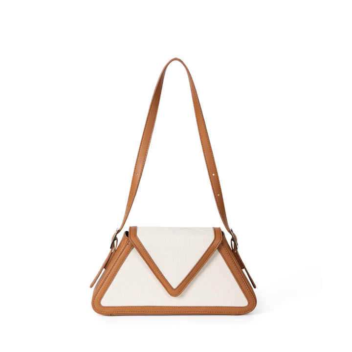 Designer Women Shoulder Strap Bags Ladies Fashion Stitching Pu Leather