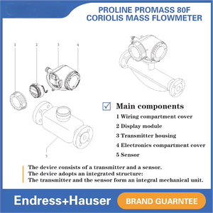 Endress + hauser OEM tùy chỉnh coriolis kỹ thuật số đo lưu lượng Proline promass 80e50 80f50 vật liệu thép không gỉ - Product Image 5