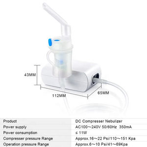 USB Mini DC Inhalator Tragbarer DC Luft kompressor Verne bler Maschine Homecare Nebulizador - Product Image 4