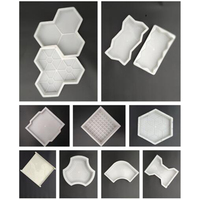 PVC Granite Curbstone Interlocking Tiles Paving Mold Moulds
