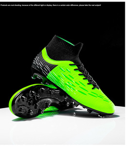 Zapatos de entrenamiento de <span class=keywords><strong>fútbol</strong></span> de <span class=keywords><strong>césped</strong></span> <span class=keywords><strong>artificial</strong></span> <span class=keywords><strong>AG</strong></span> para hombre, <span class=keywords><strong>botas</strong></span> largas con pinchos para juegos de <span class=keywords><strong>fútbol</strong></span> de primavera, invierno y verano para entrenamiento - Product Image 3