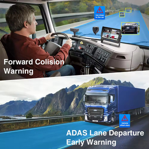 Sistema MDVR AI 4CH para vehículos comerciales con ADAS DMS Detección de punto ciego Monitoreo del conductor BSD para camiones Autobuses SUV - Product Image 3