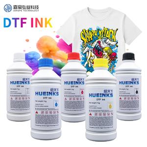 Vente directe d'usine Encres DTF 1L Pigment CMYKW Blanc Couleur Encre DTF 1000ml pour imprimante DTF Xp600 4720 3200 - Product Image 1