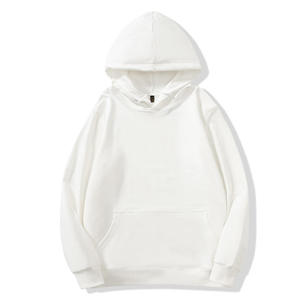 Felpe con cappuccio autunno e inverno con stampa personalizzata in peluche e tinta unita ispessita marchio <span class=keywords><strong>di</strong></span> moda maschile personalizzato - Product Image 4