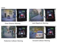 Richmor Mini écran LED pour rappel visuel AI MDVR ADAS DSM BSD HOD Alarme de vitesse Système d'alarme