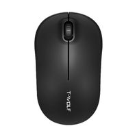 T-WOLF Q4 Mouse Nirkabel Laptop 2.4G Baterai Warna-warni Kantor Murah Pabrik Mouse