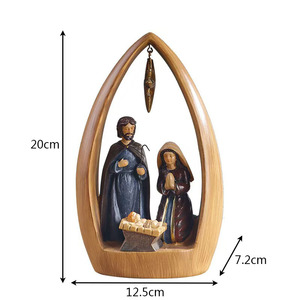 Stile europeo santo neonato religioso in resina artigianato per la decorazione di <span class=keywords><strong>studio</strong></span> Desktop per la casa vendite dirette in fabbrica - Product Image 5