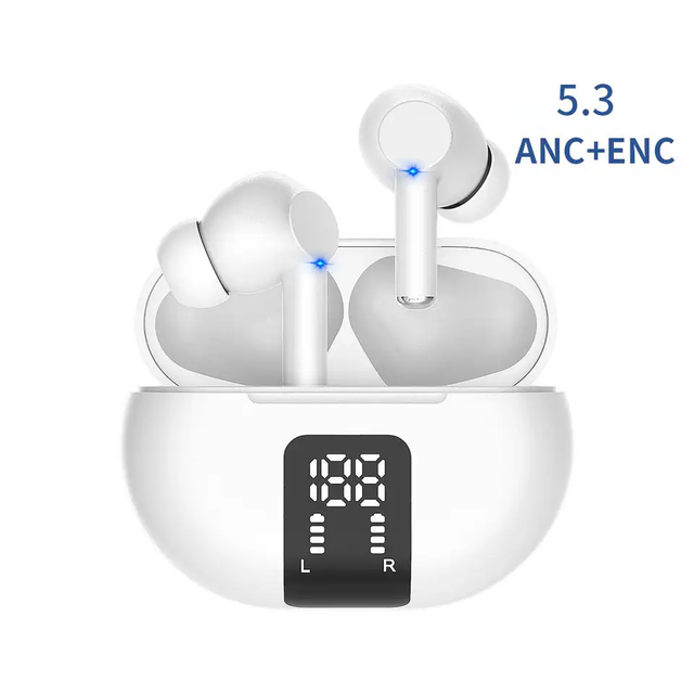 Headphones Audifono 5.3V Earbuds Earbuds Wireless Active Noise Cancelling Earphones With Enc Anc