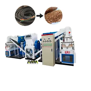 Best seller electric CU scrap wire recycle granulator stripper copper cable recycling machine with separator equipment